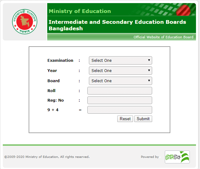 Check JSC Result 2021 with Marksheet from education board results official website